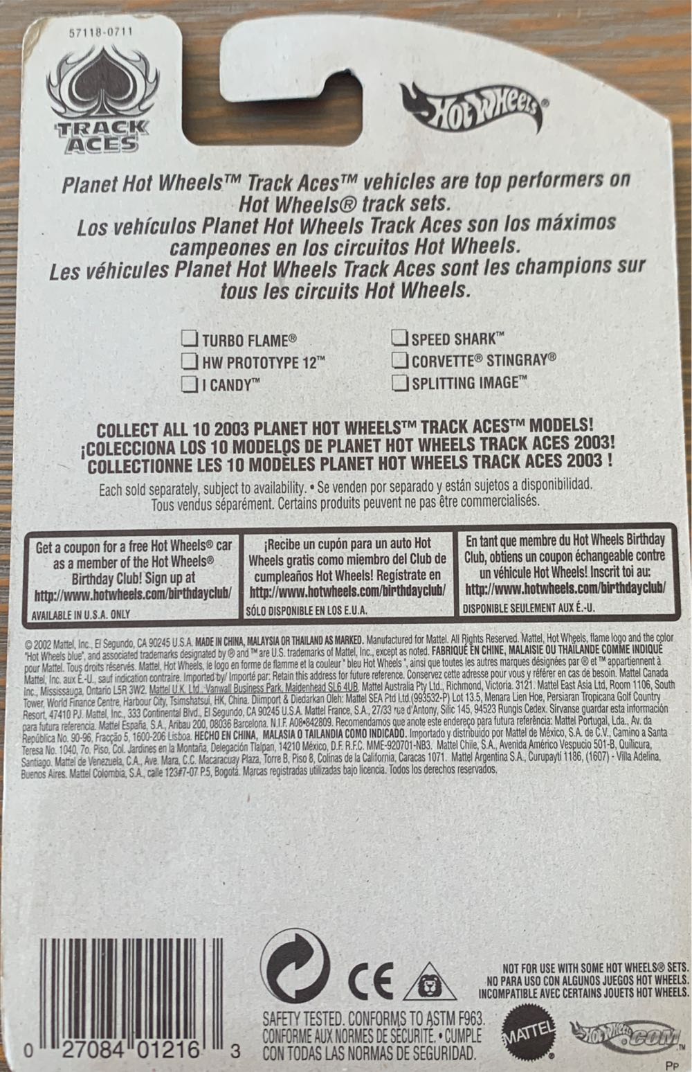 I Candy - 2003 Track Aces toy car collectible - Main Image 4