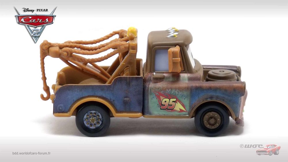Waiter Mater - (2014 - World of Cars) MEL DORADO SHOW (9) toy car collectible - Main Image 3
