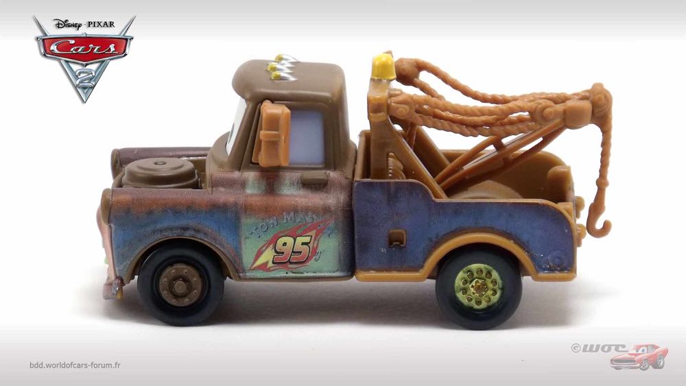 Waiter Mater - (2014 - World of Cars) MEL DORADO SHOW (9) toy car collectible - Main Image 4