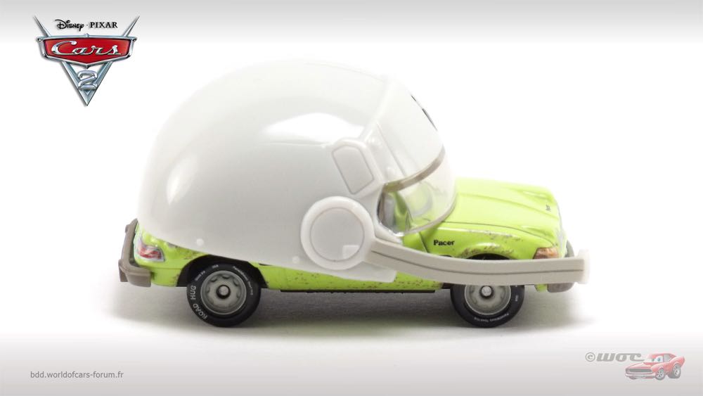 Acer with Helmet - (2016 - Cars 2016) OIL RIG GETAWAY (8) toy car collectible - Main Image 3