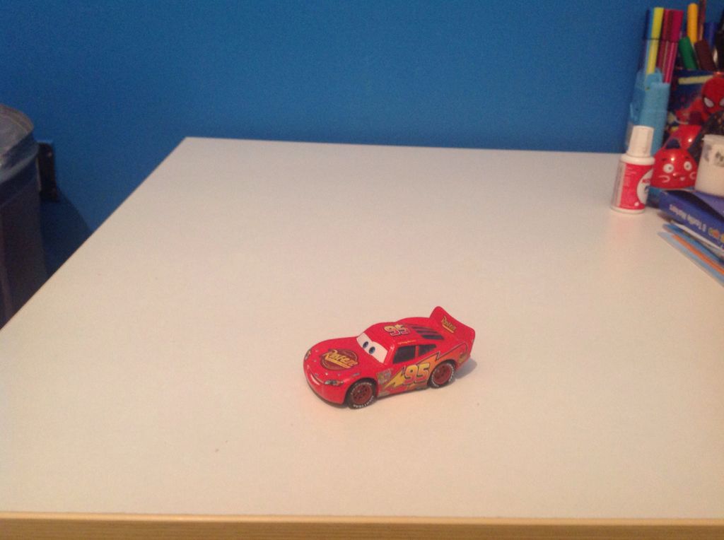 LightingMcQueen Rusteez - Cars 1 Race O Rama toy car collectible - Main Image 1