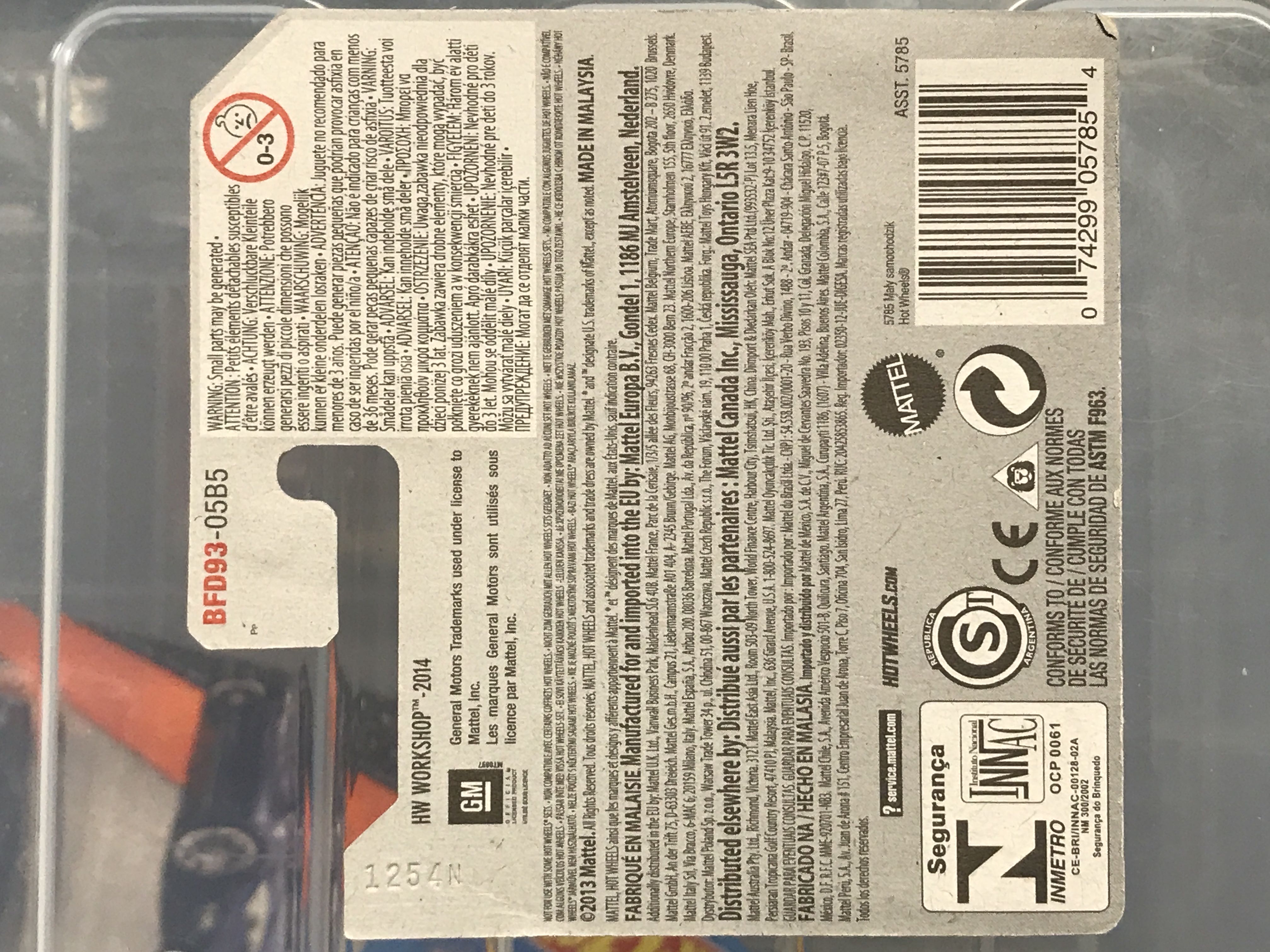 ’69 Corvette - 2014 - HW Workshop - Heat Fleet toy car collectible - Main Image 2