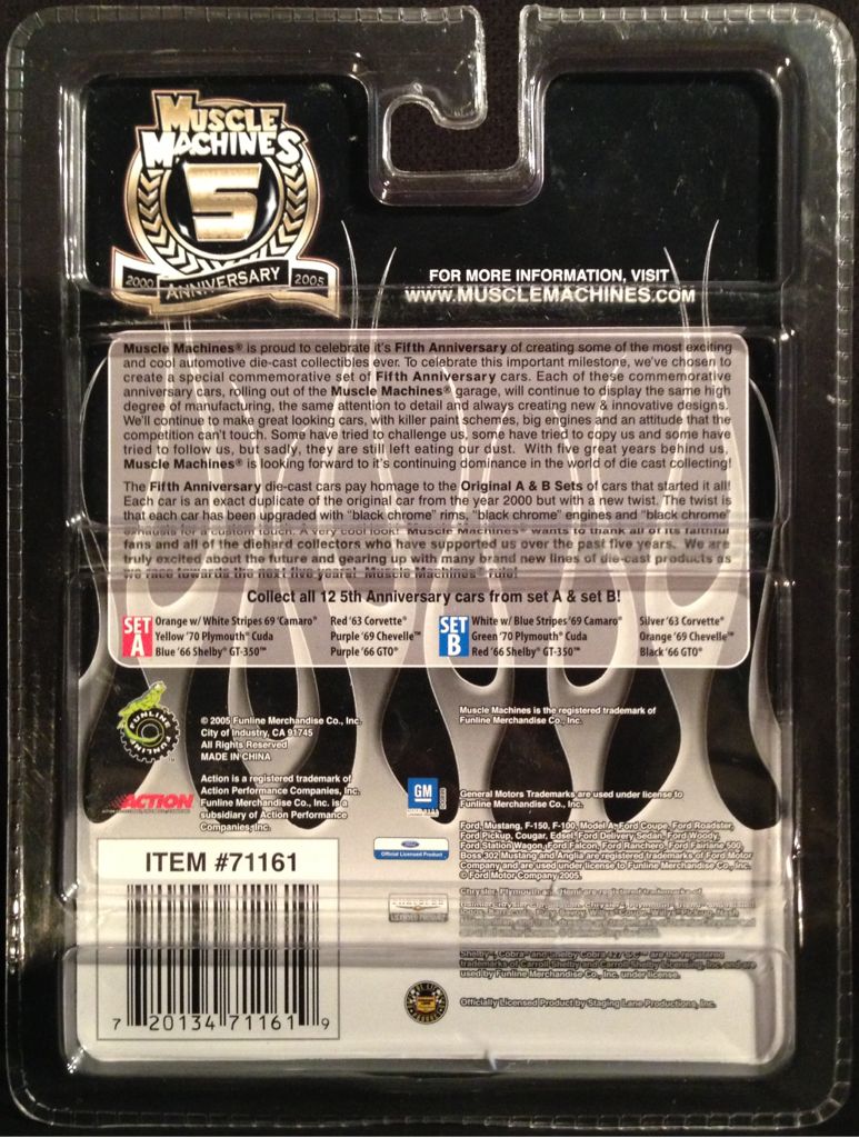 ’66 GTO - 5th Anniversary Series - Set B toy car collectible - Main Image 2