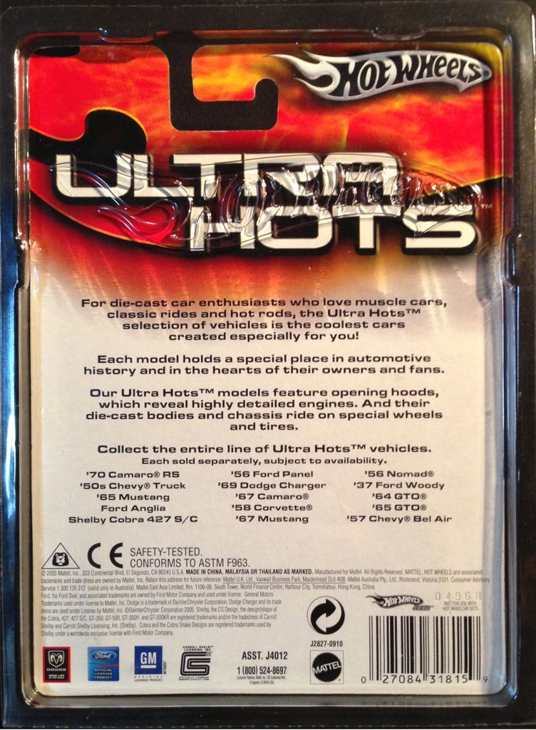 1965 Pontiac GTO - Ultra Hots toy car collectible - Main Image 2