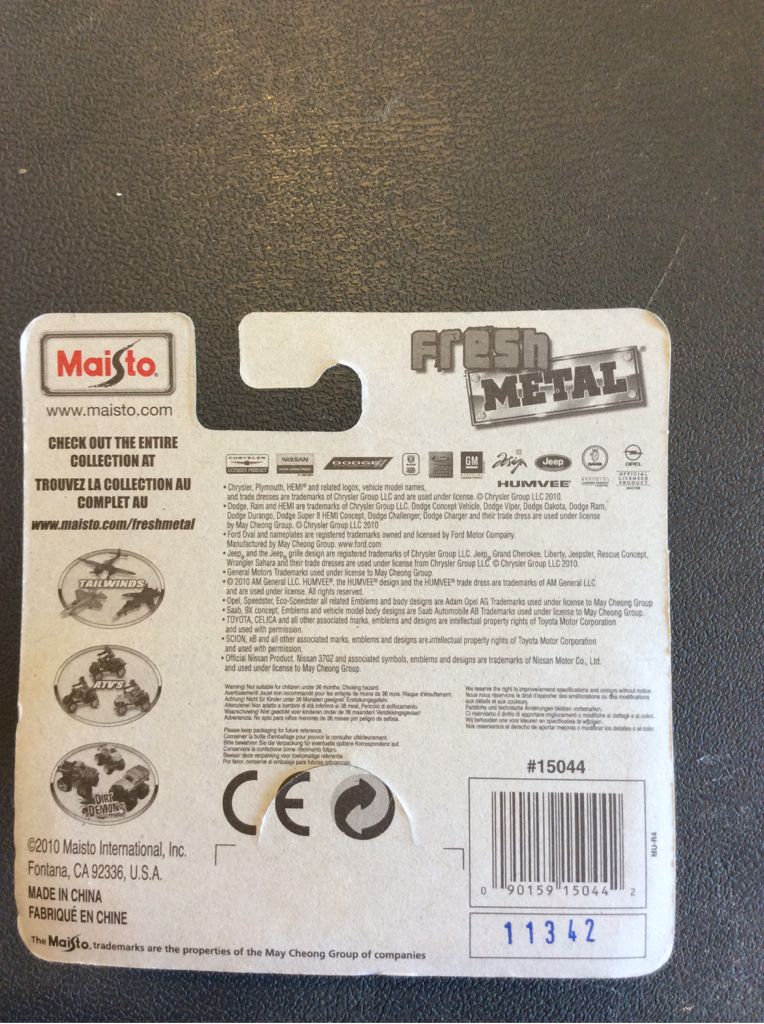 Maista - Fresh Metal toy car collectible - Main Image 2