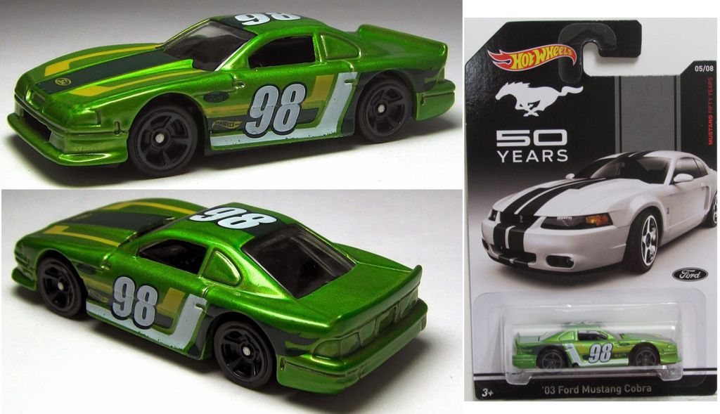 Hot Wheels 50 Years 03 Ford Mustang - 50 Years toy car collectible - Main Image 2
