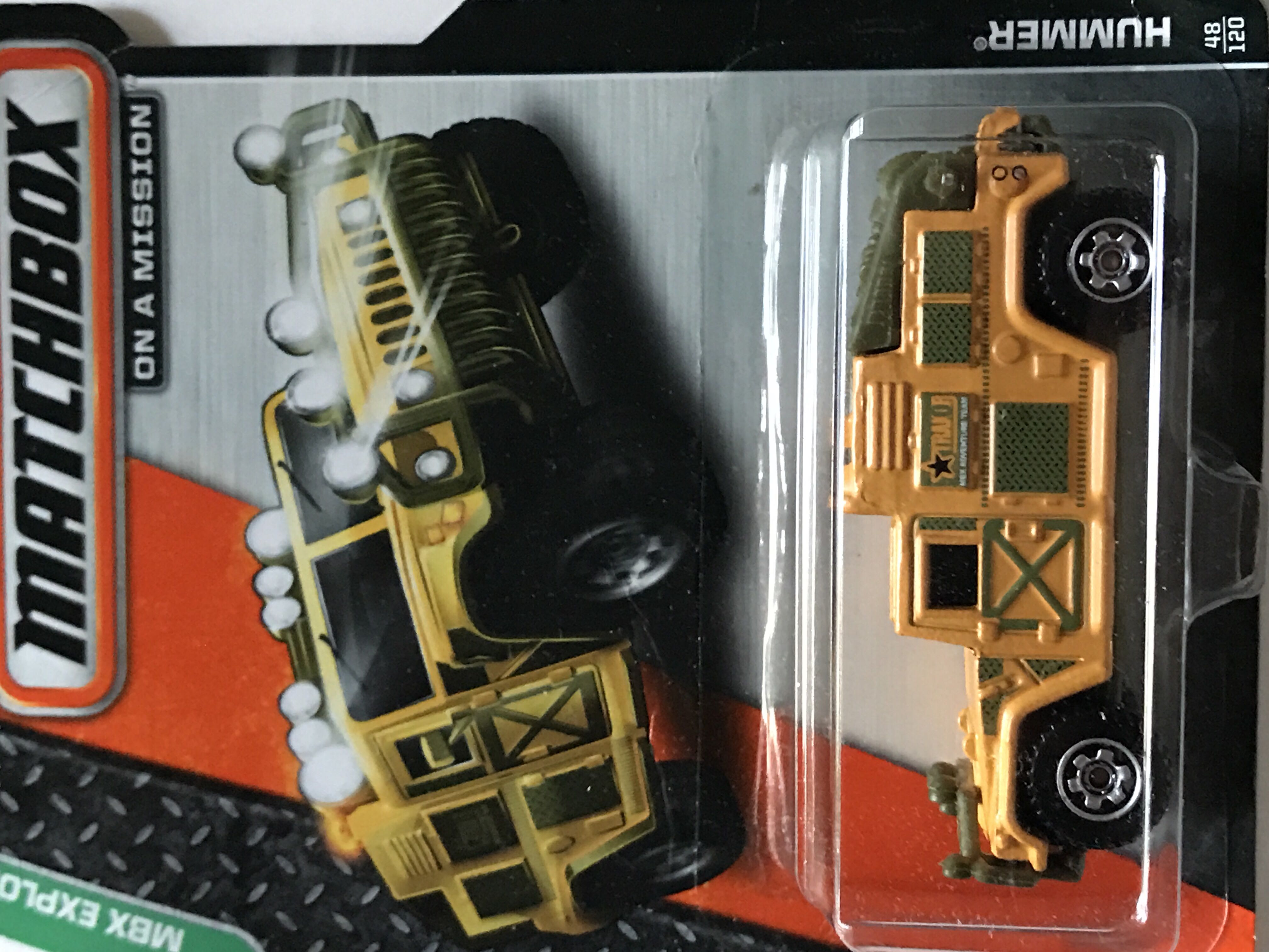 Hummer - 2014 - MBX Explorers toy car collectible - Main Image 3