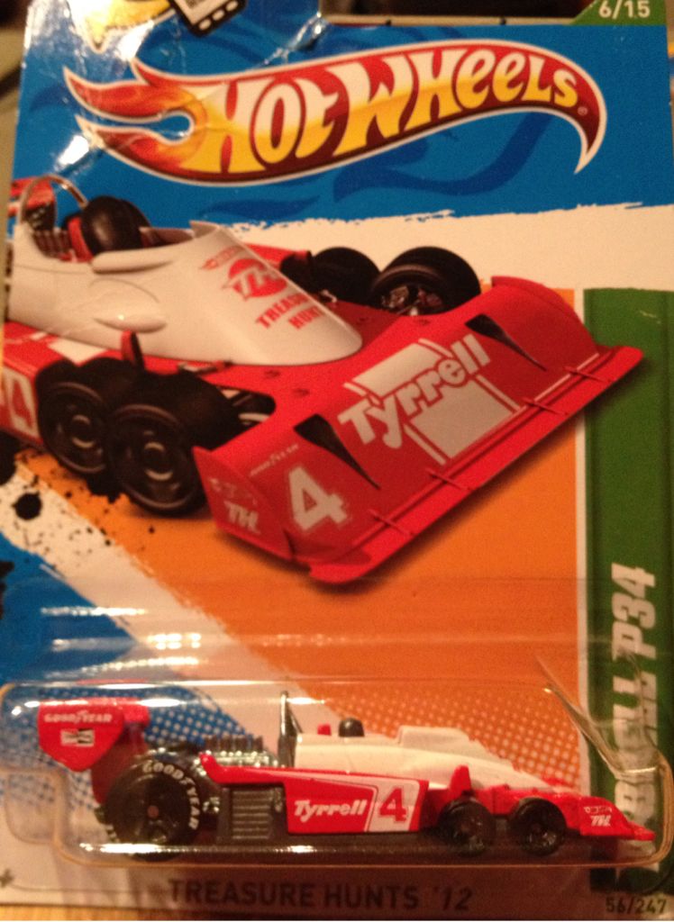 Tyrrell P34 - ’12 Treasure Hunt toy car collectible - Main Image 1