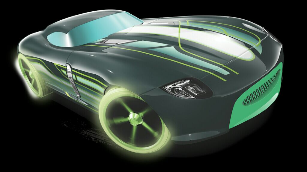 Fast Felion - 2014 HW Race - Night Storm toy car collectible - Main Image 2