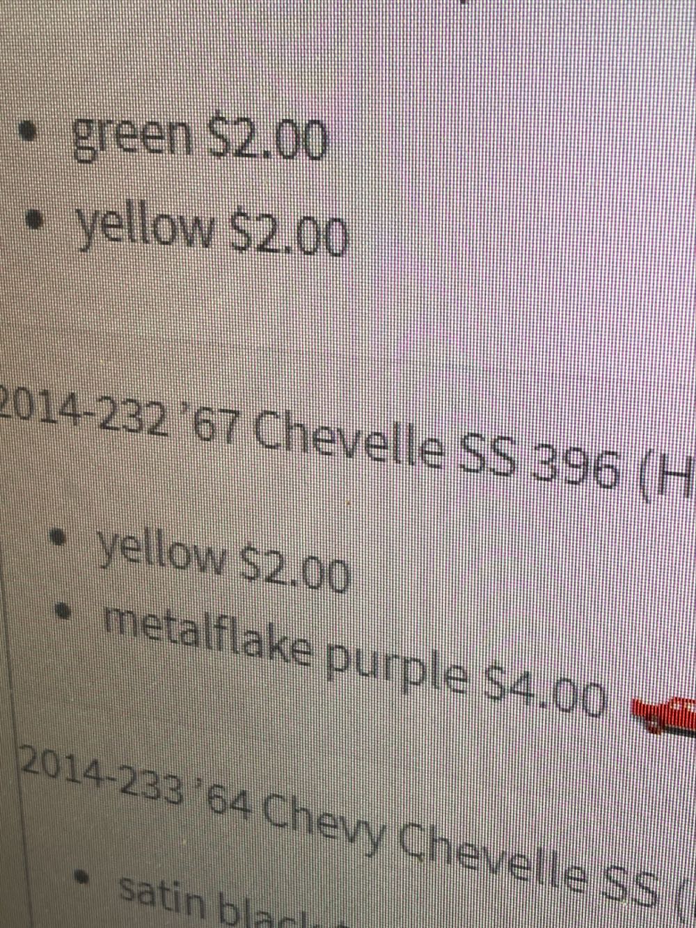 67 Chevelle SS 396 - 2014 HW Workshop toy car collectible - Main Image 3