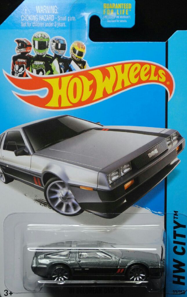 ’81 DeLorean DMC-12 - HW City toy car collectible - Main Image 1
