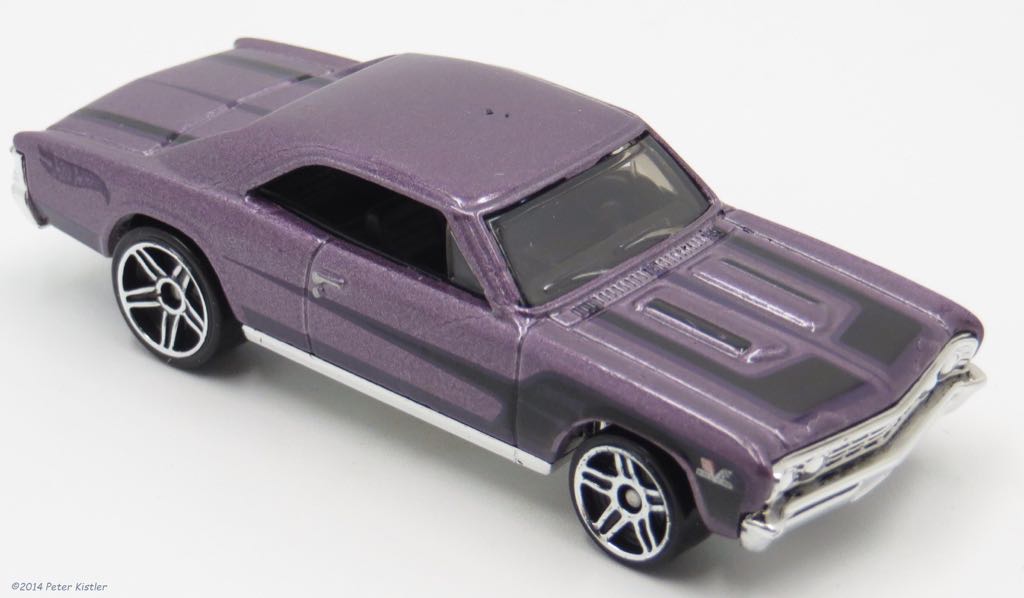 2/10 ’67 Chevelle SS 396 - 2014 - HW Workshop - Muscle Mania toy car collectible - Main Image 2