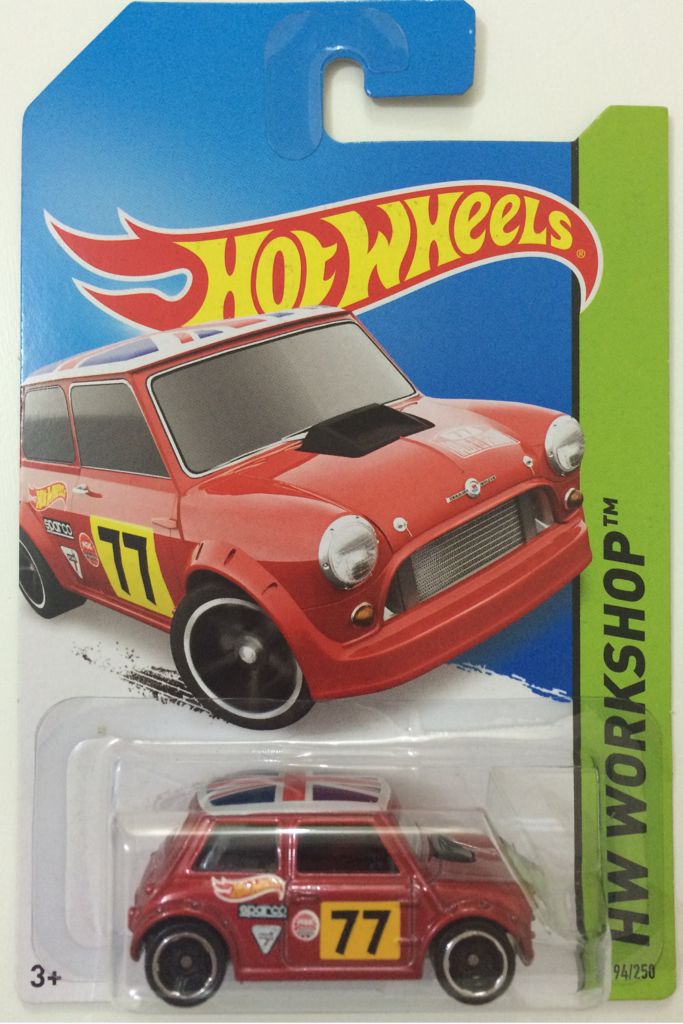 Morris Mini - 2014 HW Workshop - All Stars toy car collectible - Main Image 1