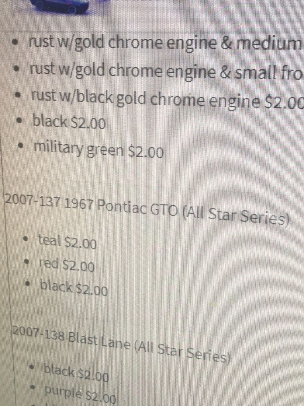 137/180 ’67 Pontiac GTO - 2007 - HW All Stars™️ toy car collectible - Main Image 3