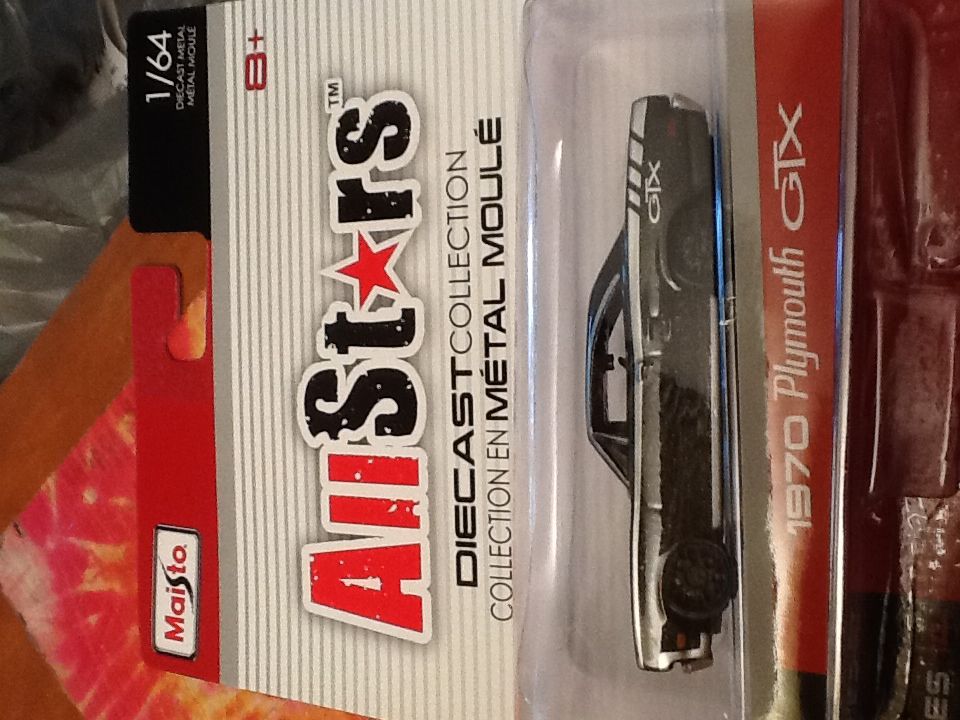Maisto - 1970 Plymouth GTX - 2014 Maisto All Stars toy car collectible - Main Image 1