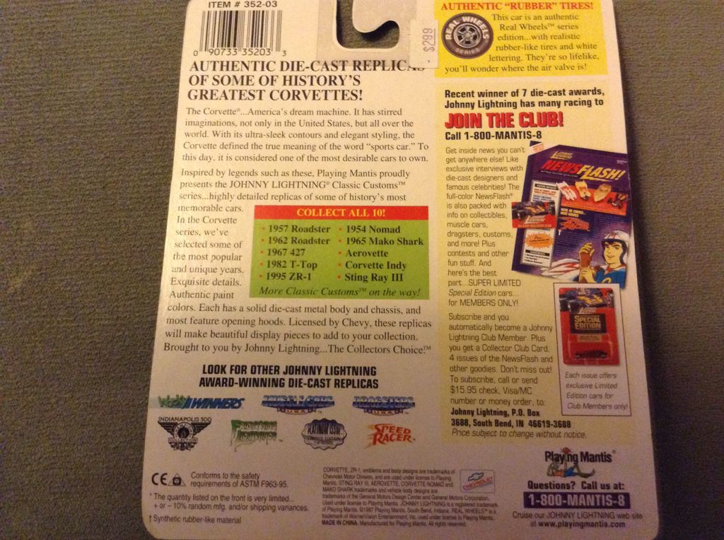 1967 Corvette 427 - Classic Customs toy car collectible - Main Image 2