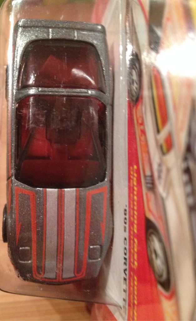 80’s Corvette ( The Hot Ones)  - The Hot Ones toy car collectible - Main Image 2