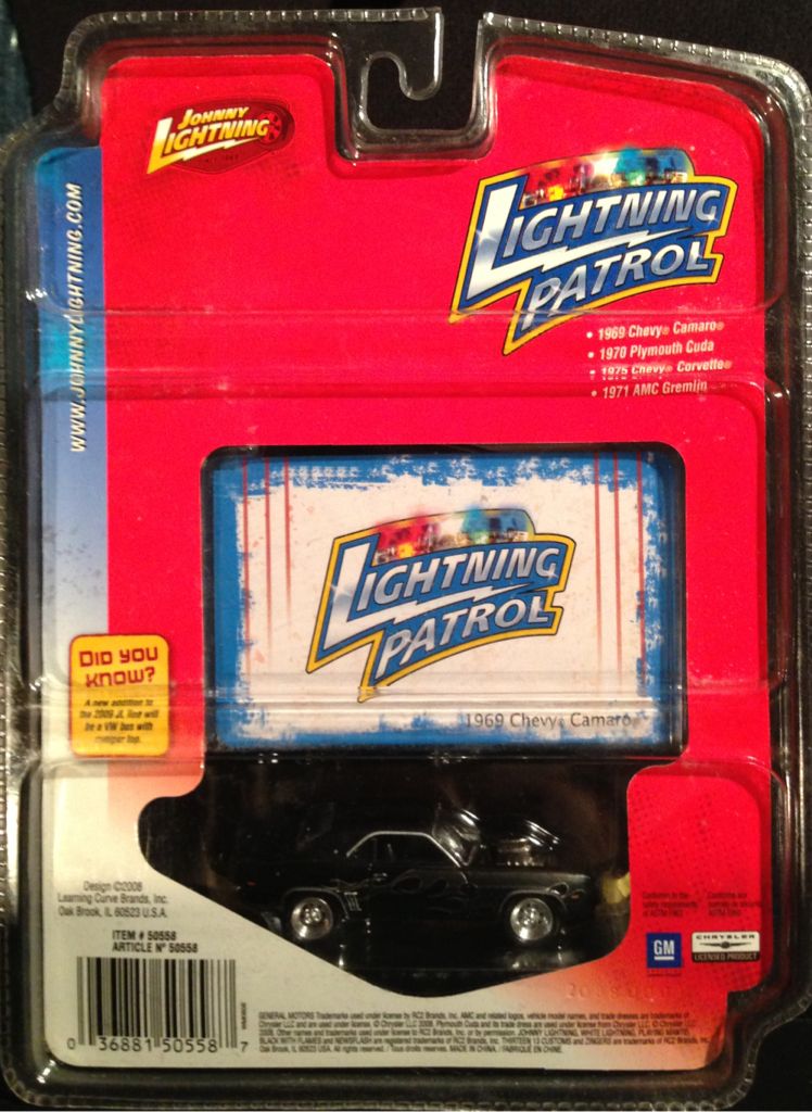 ’69 Chevy Camaro - Limited Edition 1 of 2500 toy car collectible - Main Image 2