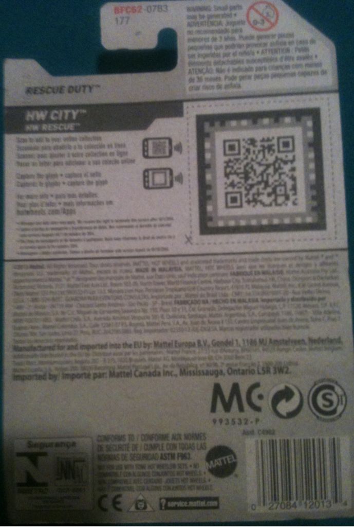 Rescue Duty - Treasure Hunt toy car collectible - Main Image 2