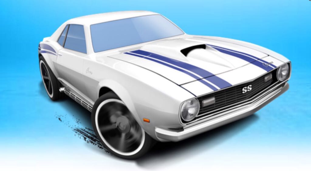 ‘68 COPO Camaro - ’14 HW Workshop toy car collectible - Main Image 2