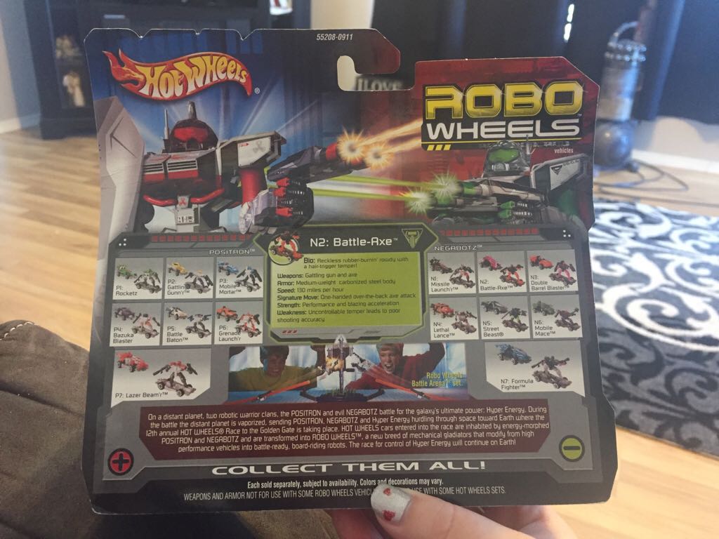 Robo Wheels  toy car collectible - Main Image 2