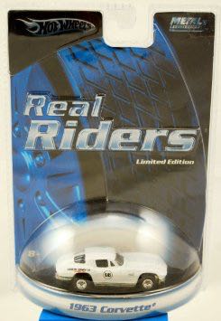 ’63 Corvette - 2005 Real Riders toy car collectible - Main Image 2