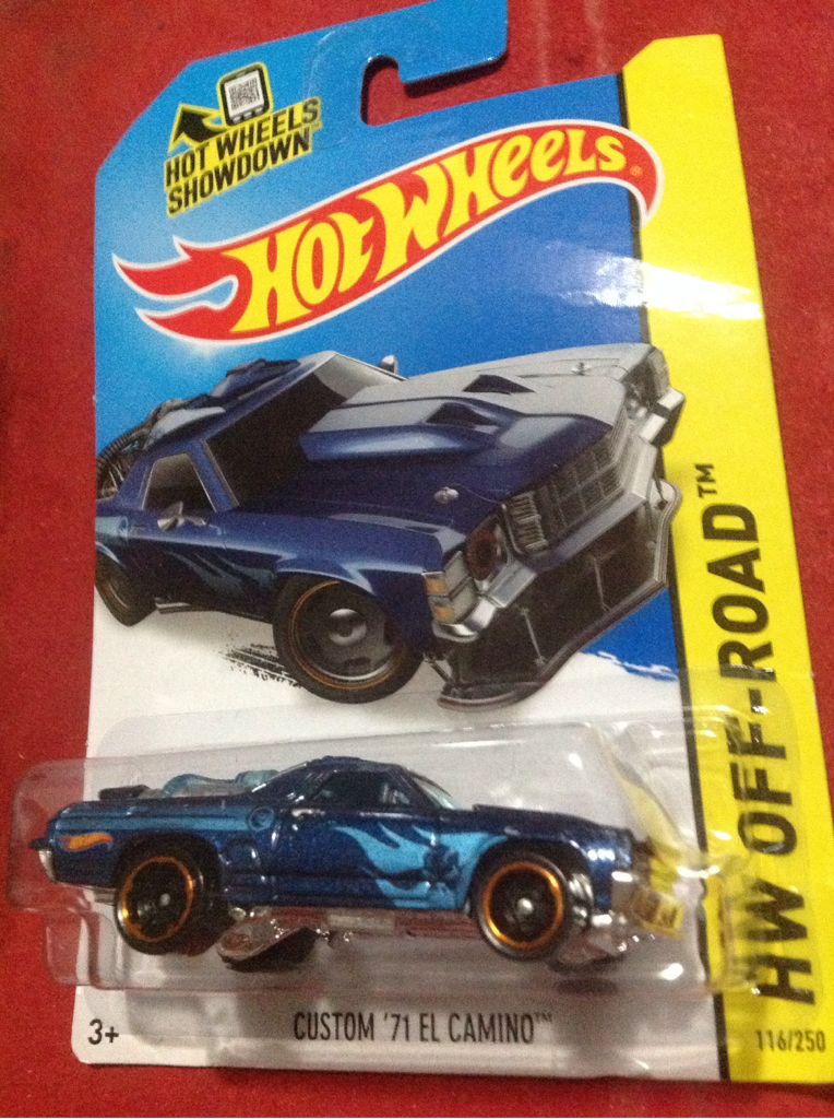 Custom ‘71 El Camino - 2014 - HW Off-Road - Test Facility toy car collectible - Main Image 1