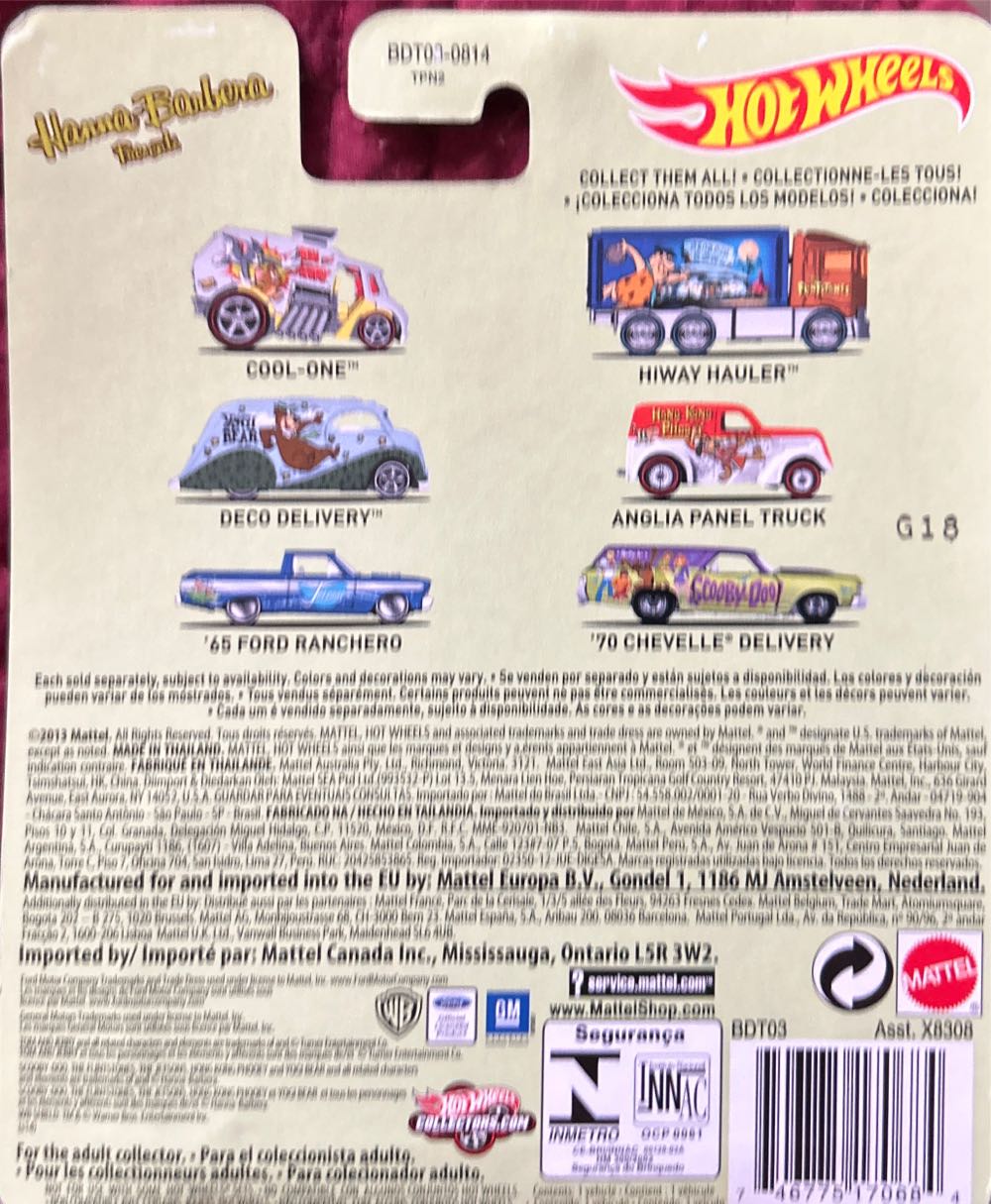 Deco Delivery - Hanna - Barbera Presents toy car collectible - Main Image 3