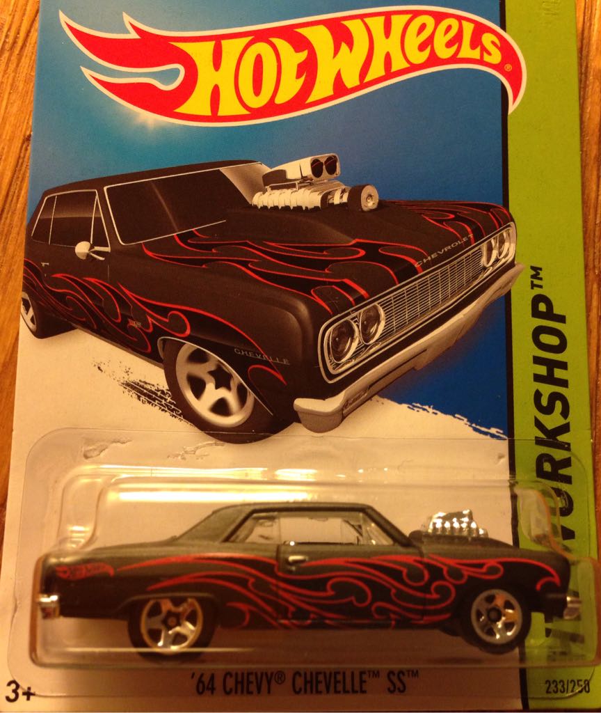 ’64 Chevy Chevelle SS - 2013 HW Workshop toy car collectible - Main Image 2