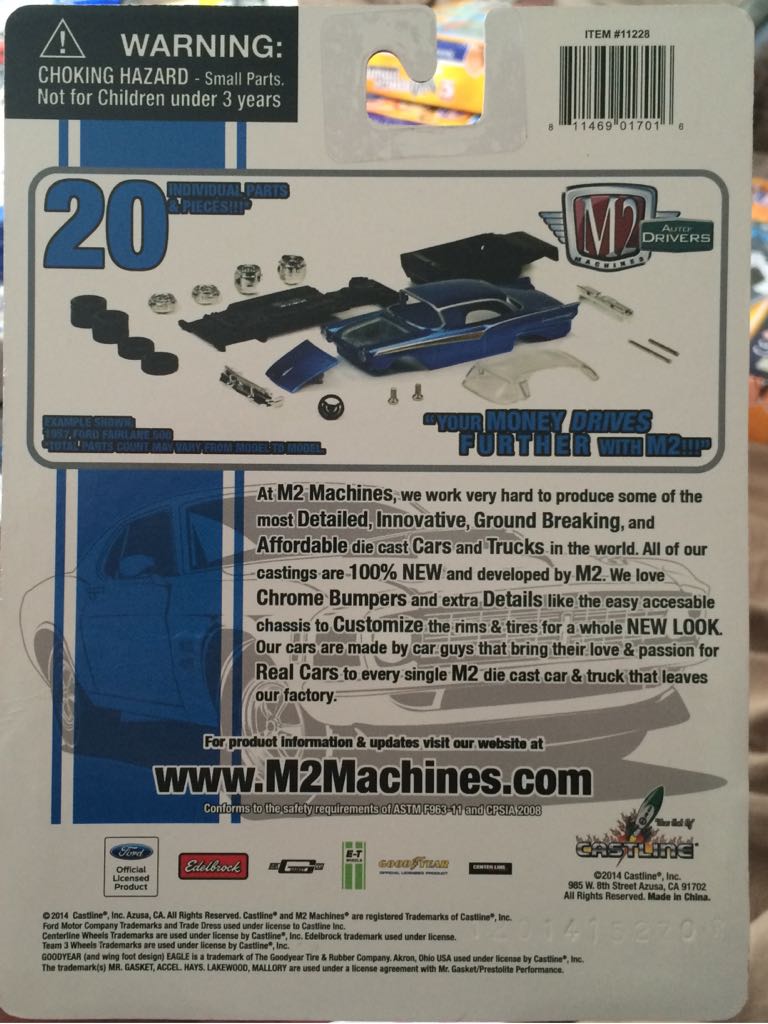 Mercury Cougar 1968 R-Code - M2 Auto-Drivers toy car collectible - Main Image 2