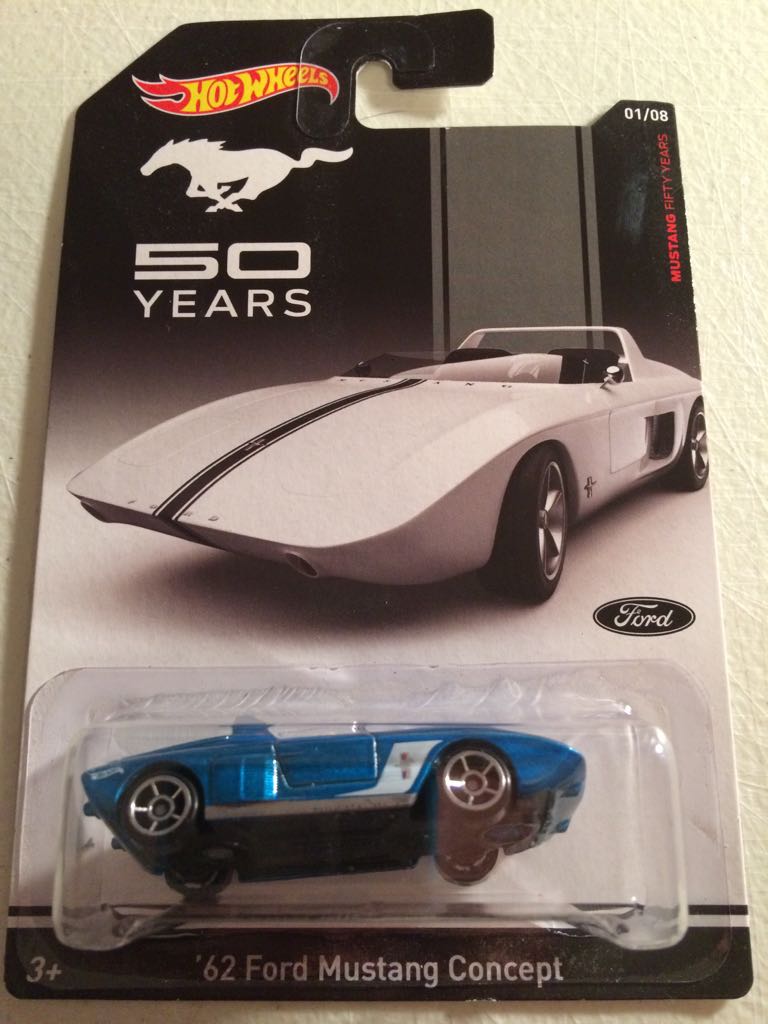 ’62 Ford Mustang Concept - Mustang 50 Years toy car collectible - Main Image 1