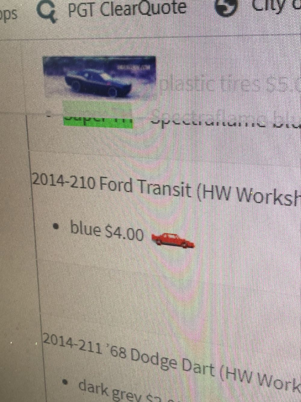 Ford Transit Connect - HW Workshop - HW Garage toy car collectible - Main Image 3