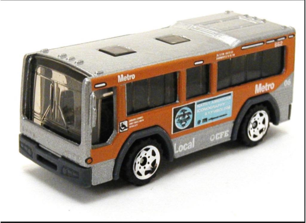 Matchbox Metro Bus  - Matchbox toy car collectible - Main Image 1