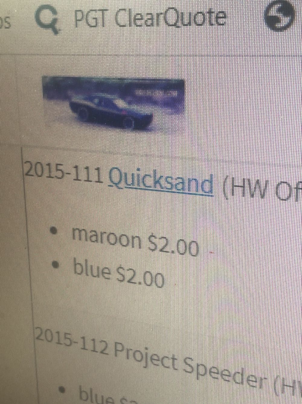 Quicksand - HW Off-Road - Stunt Circuit toy car collectible - Main Image 3