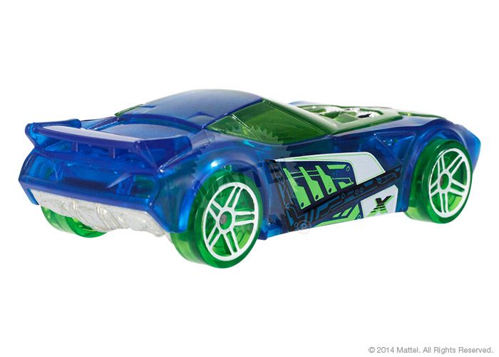 Nerve Hammer - HW Race - 2014 X-Raycers toy car collectible - Main Image 2