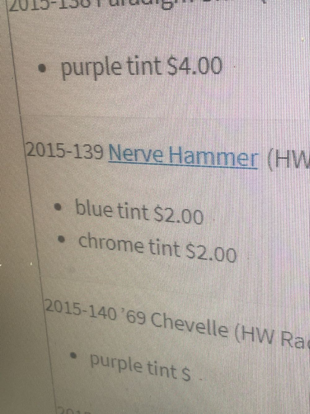 Nerve Hammer - HW Race - 2014 X-Raycers toy car collectible - Main Image 3