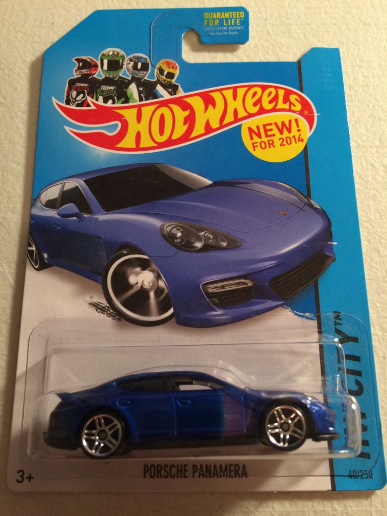 Porsche Panamera - HW City toy car collectible - Main Image 1