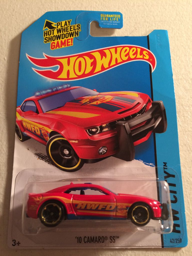 ’10 Camaro SS - ’14 HW City toy car collectible - Main Image 1