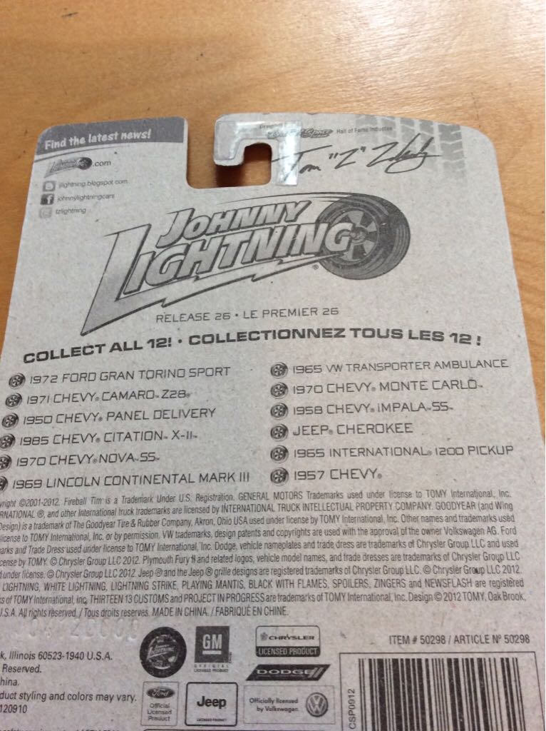 1981 Chevy Citation X-11 - 2012 Johnny Lightning toy car collectible - Main Image 2