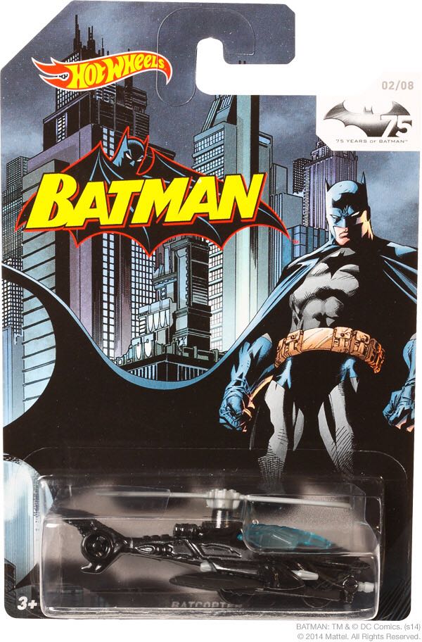 Batcopter - 75 YEARS OF BATMAN toy car collectible - Main Image 2