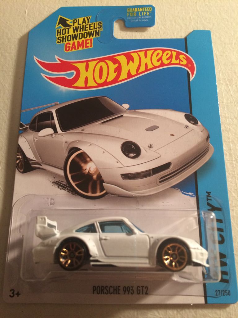 Porsche 993 GT2 - HW City toy car collectible - Main Image 1