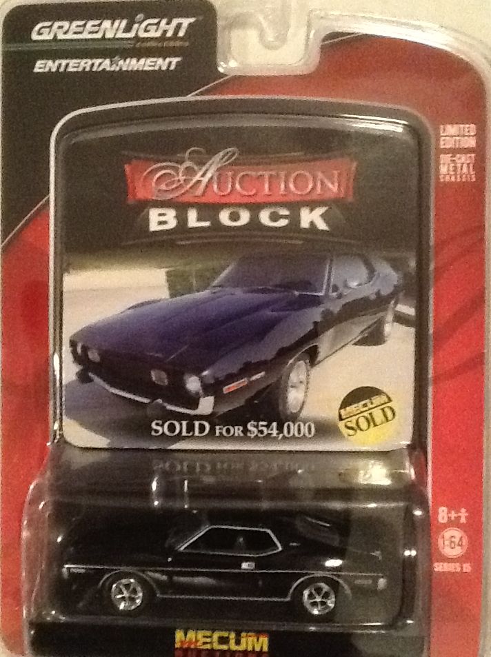GL - 1973 AMC Javelin - Auction Block toy car collectible - Main Image 1