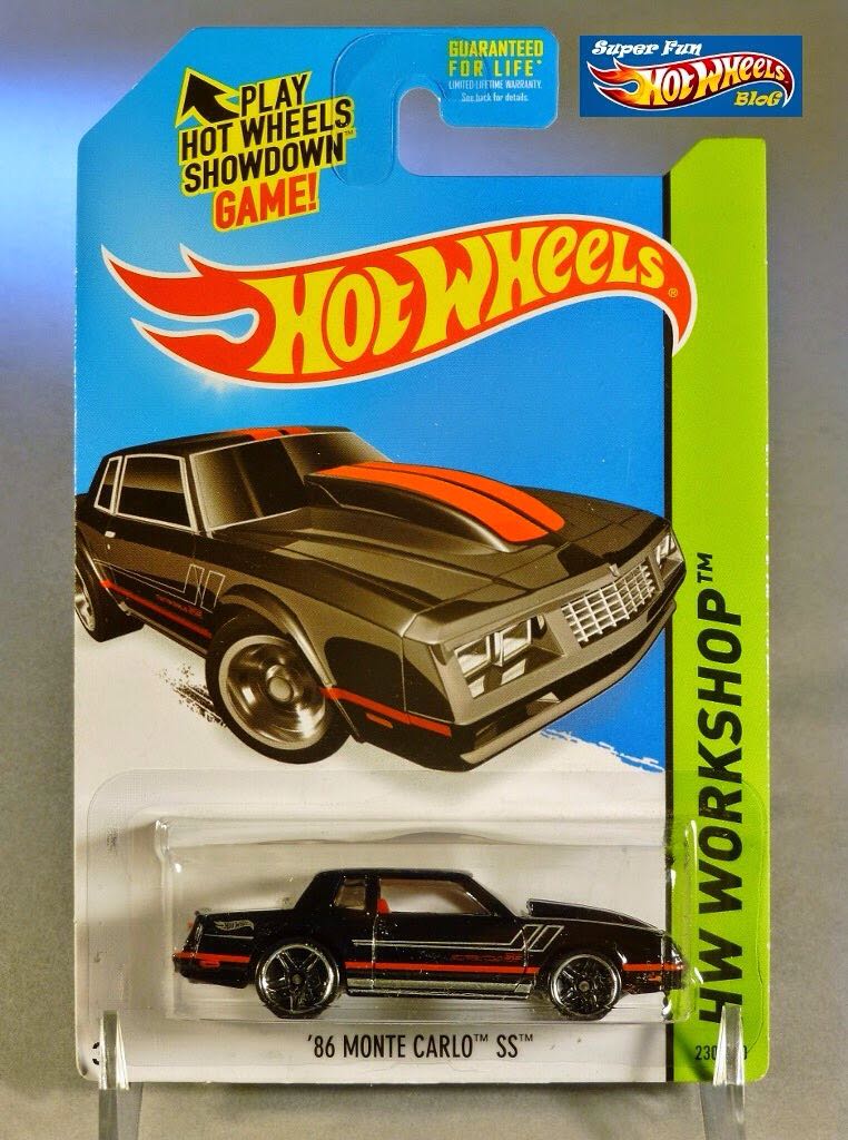 ’86 Monte Carlo SS - HW WORKSHOP toy car collectible - Main Image 2