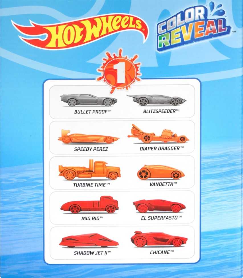 (Colour Reveal) Chicane - Colour Reveal toy car collectible - Main Image 4