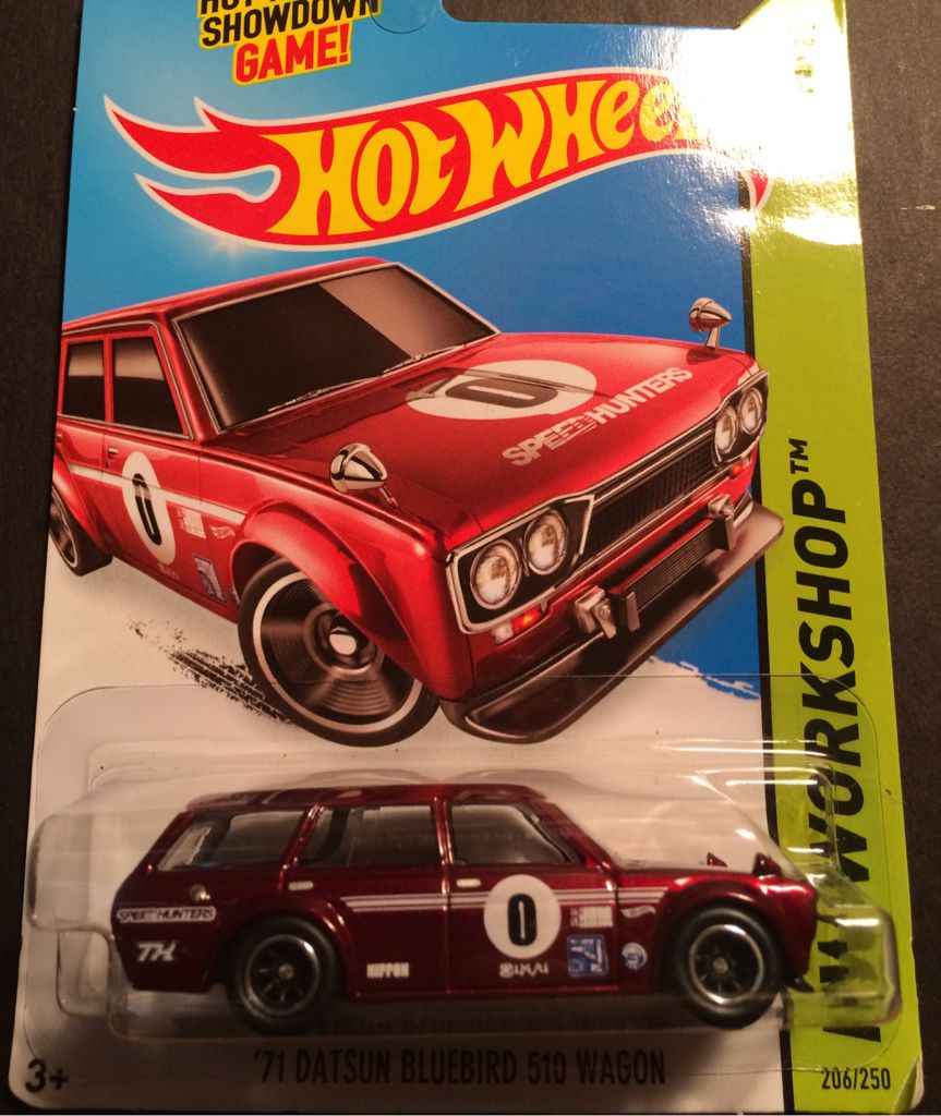 Super - ’71 Datsun Bluebird 510 Wagon - 2014 Super Treasure Hunt Series toy car collectible - Main Image 1