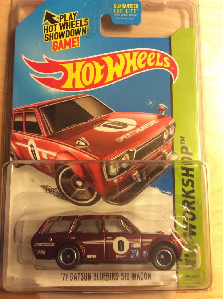 Super - ’71 Datsun Bluebird 510 Wagon - 2014 Super Treasure Hunt Series toy car collectible - Main Image 2