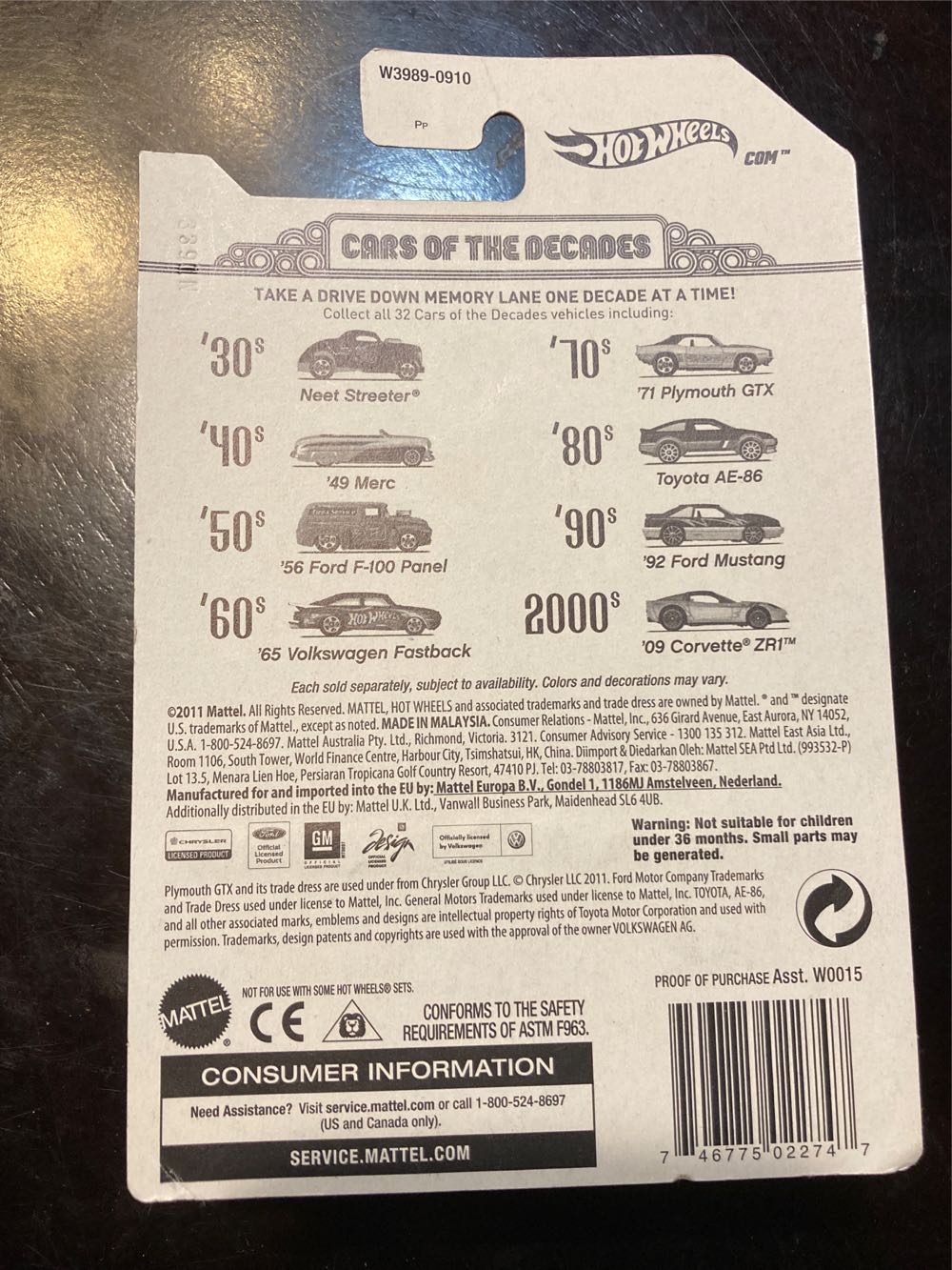 Neet Streeter - Cars Of The Decades toy car collectible - Main Image 2