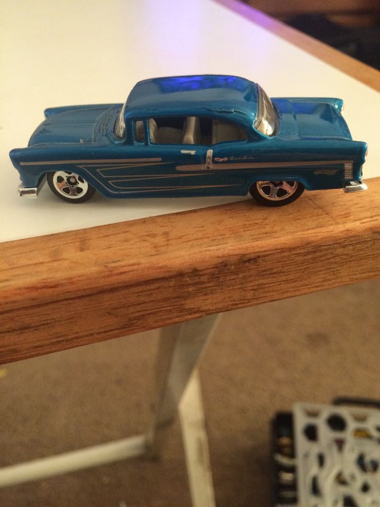 Hot Wheels - ‘55 Chevy TM GM (Loose)  toy car collectible - Main Image 2