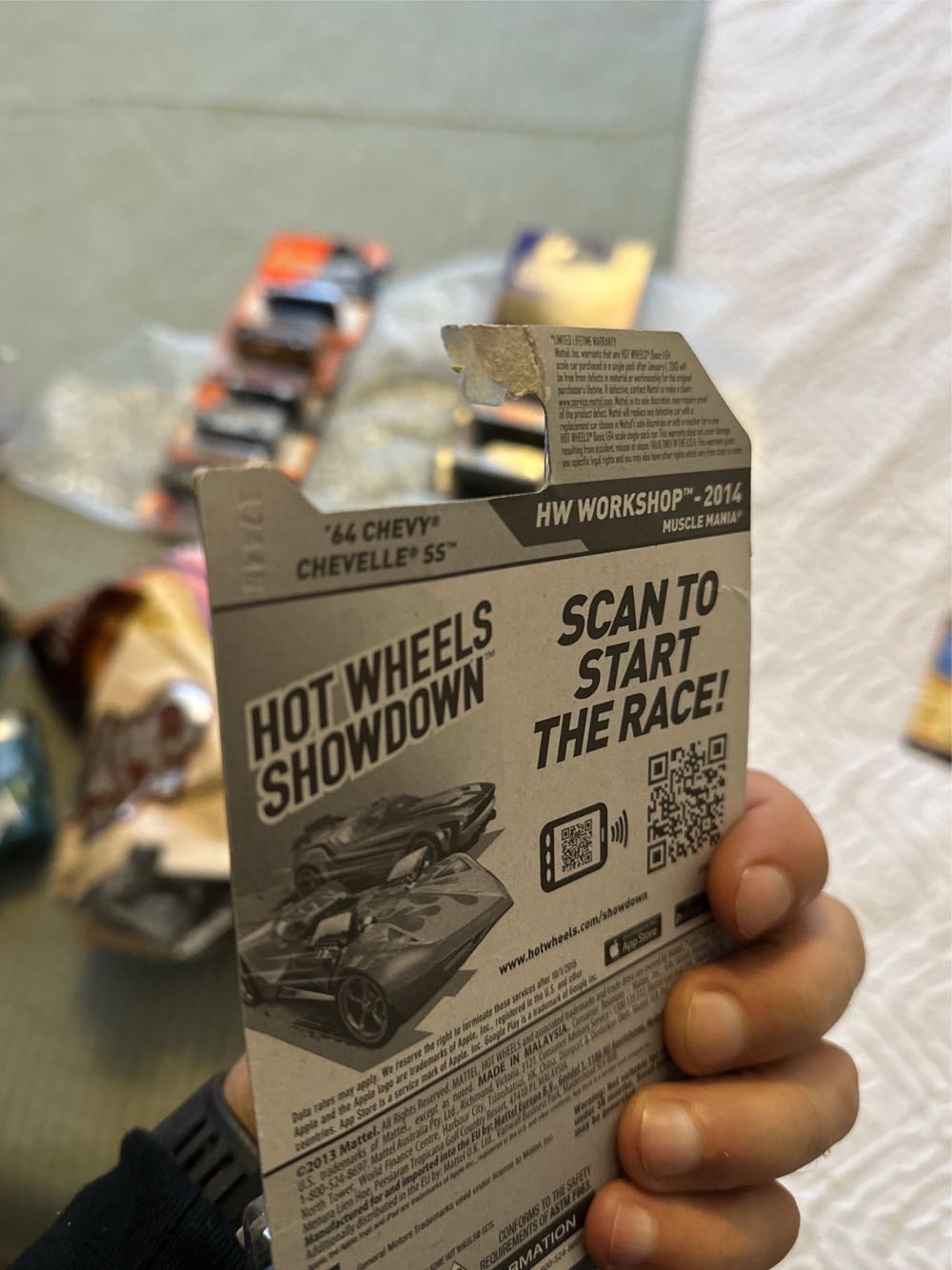 ’64 Chevy Chevelle SS - HW Workshop Muscle Mania toy car collectible - Main Image 2