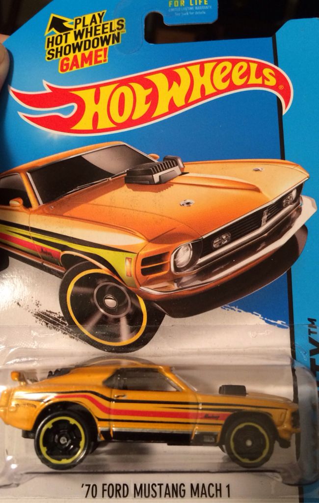 ’70 Ford Mustang Mach 1 - 2014 - HW City - Mustang 50th toy car collectible - Main Image 1
